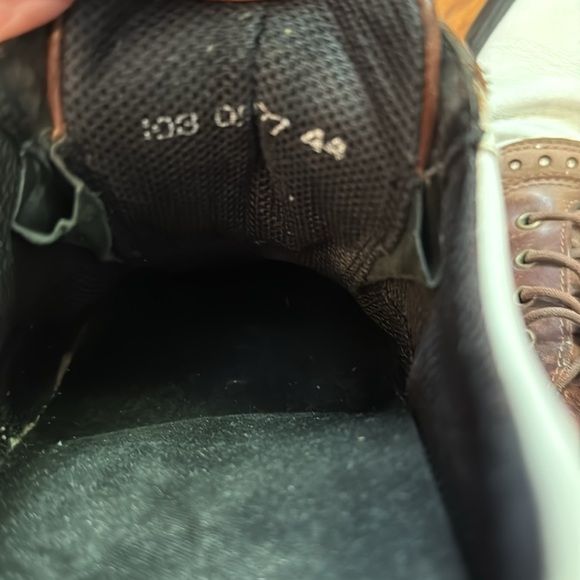 Ecco mens golf shoes. Size EU44, US 10 to 10.5 Good used condition - Picture 10 of 11